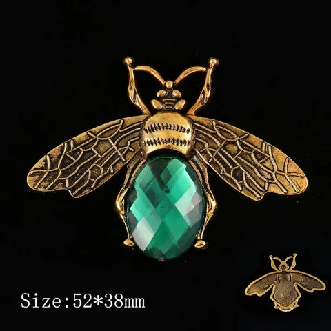 Alloy Bee Butterfly Insect DIY Charms Pendants Rhinestone Enamel Vintage Decorative Accessory For Jewelry Making