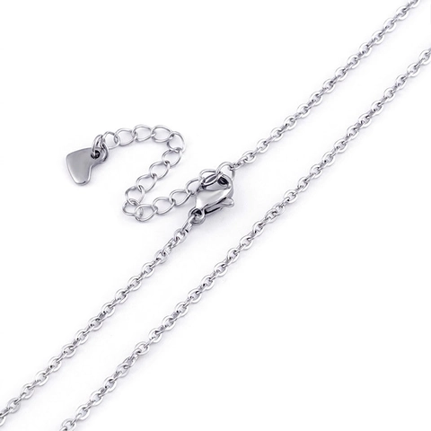 Collar Minimalista De Cadena En O De Acero Inoxidable Para Hombres Mujeres Joyería De Moda Ajustable E Hipoalergénica