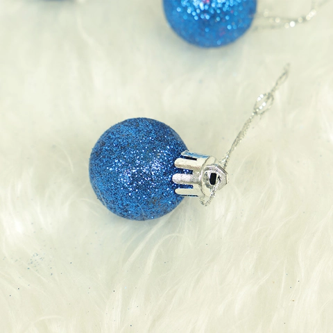 Palline Di Natale Ornamenti In Plastica Galvanica Superficie Lucida Opaca Luccicante Decorazioni Da Appendere Albero