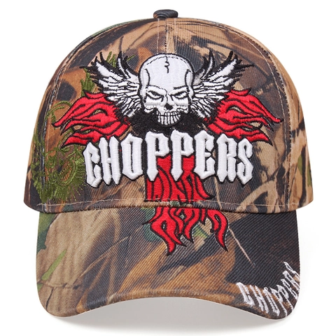 Camouflage Baseball Cap Baumwolle Taktischer Sonnenschutzhut Verstellbar Outdoor Sport Motorradstil