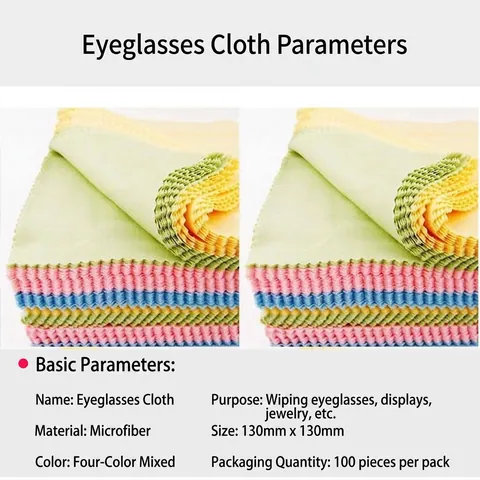 Accesorios Gafas Estuche Malla Cuero Paño Limpieza Microfibra Bolsa Destornillador Tarjeta Prueba Luz Azul Polarizada
