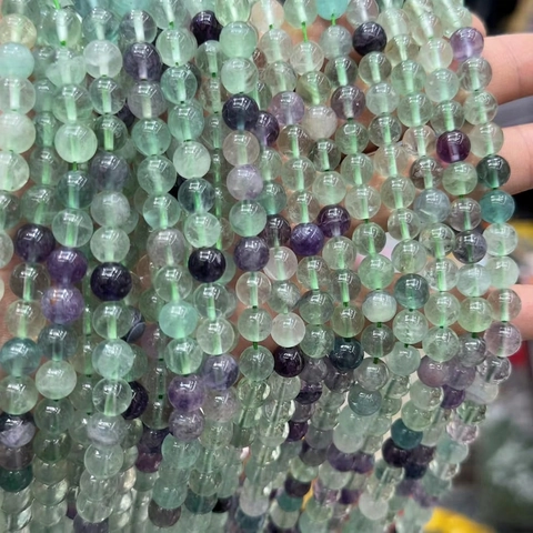 Natural Gemstone Round Loose Beads For DIY Jewelry Making Bracelet Necklace Crafts Polished Semi Finished Stone