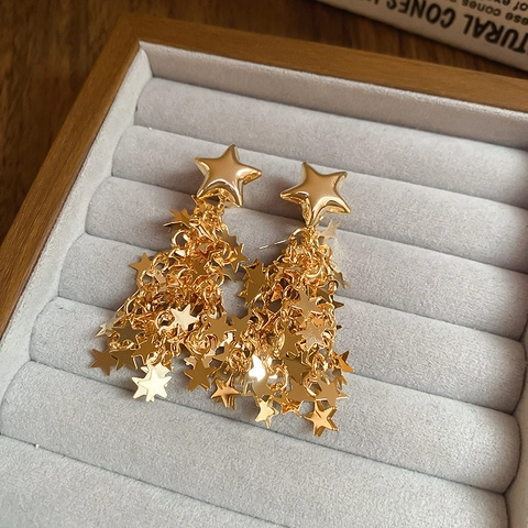 Luxus Blumen Blatt Geometrische Ohrringe Für Damen Legierung Metall Mit Silbernem Ohrringstift Vintage Mode Schmuck