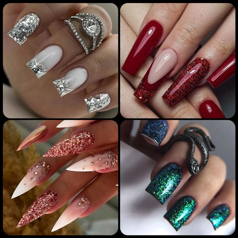 Juego de Puntas de Uñas de Soft Gel Profesionales Ultrafinas sin Rastro Mate Cobertura Completa para Manicura DIY Mujer