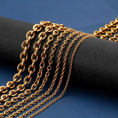 Collana A Catena In Acciaio Inossidabile Alla Moda Hip Hop Maglia Incrociata Versatile Punk Gioielli Minimalisti Uomini Donne