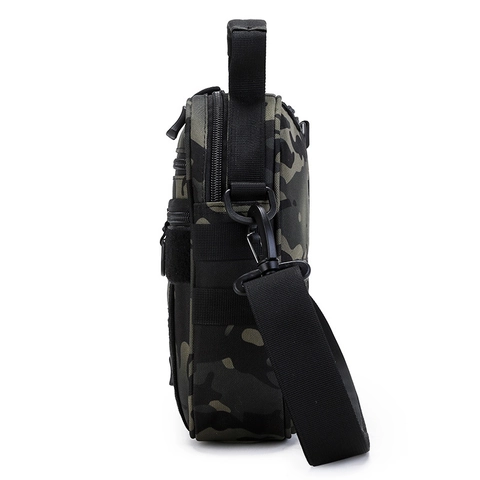 Tactische Schoudertas Waterdicht Nylon Molle Systeem Outdoor Wandelen Militaire Stijl Voor Mannen