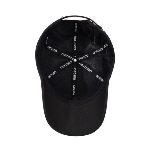 Cappello Da Baseball In Cotone Fibbia In Metallo Regolabile Logo Quadrato Visiera Curva Casuale Uomo