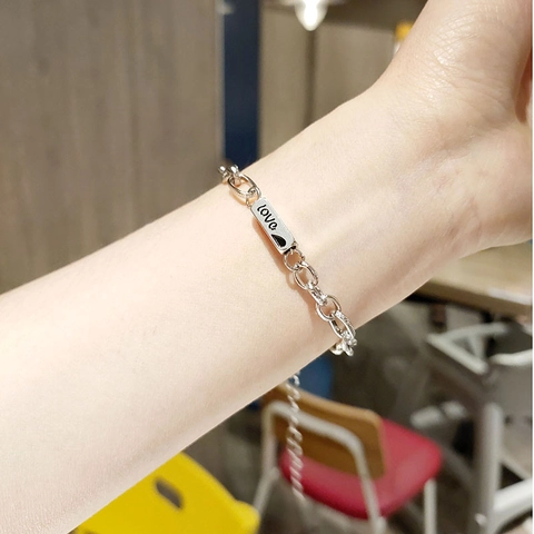 Magnetische Koppel Armbanden Roestvrij Staal Zon Maan Liefde Gegraveerd Minimalistische Ketting Sieraden Cadeau Voor Mannen Vrouwen