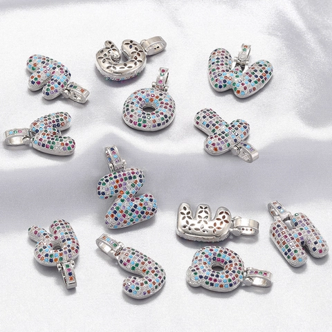 Accessori Di Gioielleria Con Intarsio In Rame A Lettera Glam