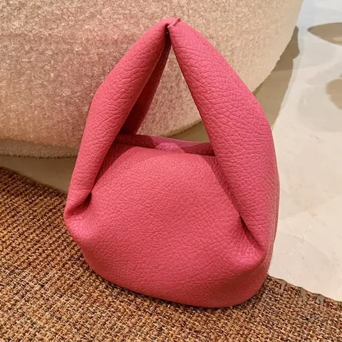 Sac À Main Bandoulière Nuage Plissé En Cuir PU Grainé Sac À Épaule Minimaliste Pour Femmes