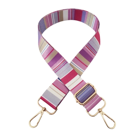 Replacement Bag Strap Wide Colorful Printed Adjustable Shoulder Belt For Handbags Crossbody Backpack Purse Polyester Webbing Strap