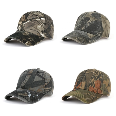 Cappello Da Baseball Mimetico In Cotone Regolabile Visiera Curva Protezione Solare All Aperto Stile Tattico Retro Per Uomo Donna