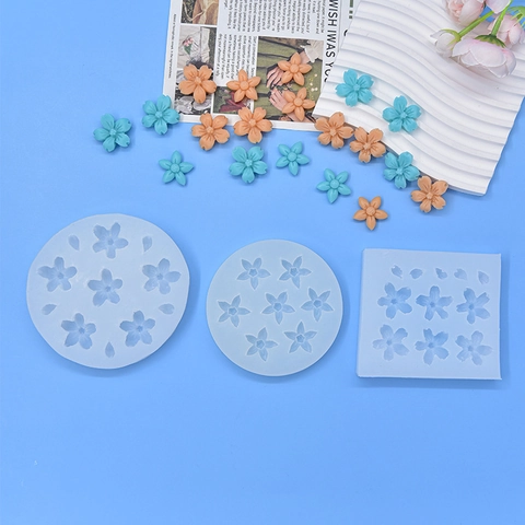 Sakura Flower Silicone Mold For Fondant Chocolate Cake Decorating DIY Baking Craft Tool