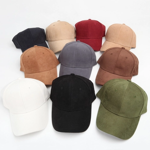 Gorra De Béisbol Unisex Retro Pana Color Sólido Ajustable Visera Curva Sombrero Protección Solar Ocio