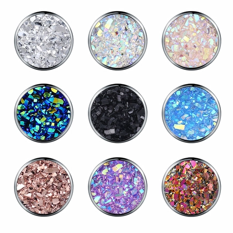 Orecchini A Lobo Rotondi In Cristallo Druzy Con 925 Sterling Silver Earring Post Gioielli Eleganti Per Uomo E Donna