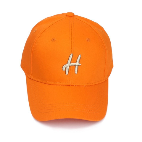 Casquette De Baseball En Mélange De Coton Broderie Lettre H Chapeau Soleil Réglable Streetwear Décontracté Hommes Femmes