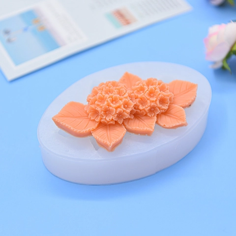 Silikonform Mit Blumenrand Für Fondant Schokolade Torte DIY Harz Gips Aromatherapie Kerzenherstellung Werkzeug