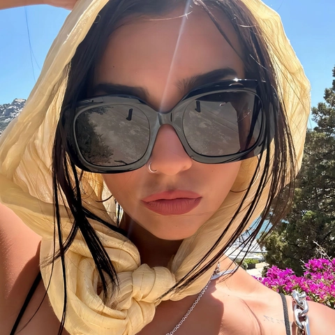 Lunettes De Soleil Carrées Rétro Grand Cadre PC Protection UV400 Couleurs Gelée Mode Extérieur Pour Femmes Trendy