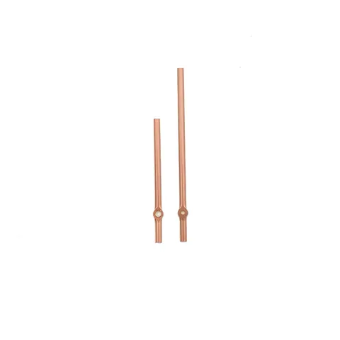 Metal Clock Hands Rose Gold Aluminum Hour Minute For DIY Wall Clock Repair Modern Simple Style