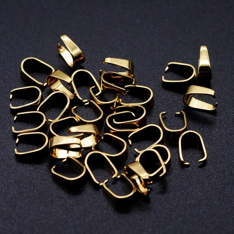 Ganci Per Ciondoli In Acciaio Inossidabile Connettori Per Gioielli DIY Per Realizzazione Collane