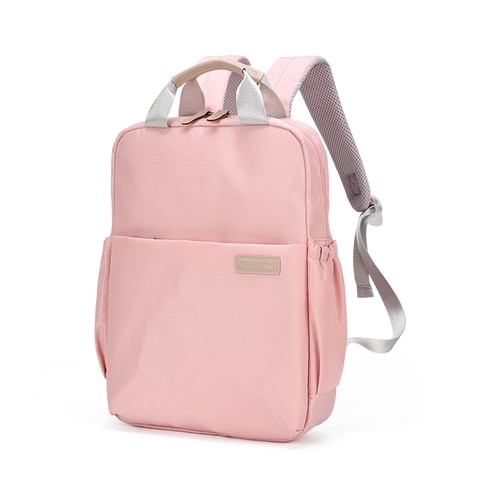 Zaino Donna Nylon Moda Resistente All'Acqua Antiurto Borsa Per Laptop Multifunzionale Scuola Viaggio