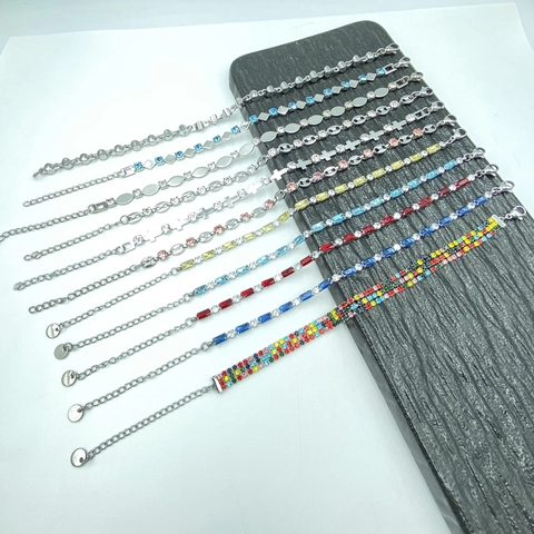 Minimalistische Titaniumstaal Strass Armband Voor Vrouwen Gepolijst Verstelbare Mode Sieraden Armband Voor Dagelijks Gebruik Cadeau