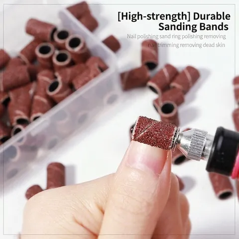 Professionele Nagel Schuurbanden Set Manicure Pedicure Boor Vervanging Accessoires Voor Elektrische Nagelvijl Machine