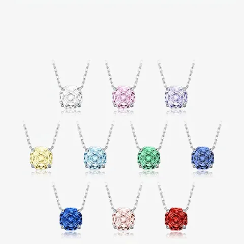 Collar Con Colgante De Piedra Preciosa De Colores Corte Octágono Plata De Ley 925 Joyas De Lujo Elegantes Regalo Para Mujeres