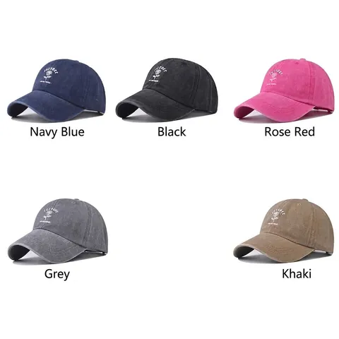 Cappellino Da Baseball In Cotone Lavato Ricamo Rosa Testo Forever Distressed Dad Hat Regolabile Per Uomini Donne Outdoor Casual