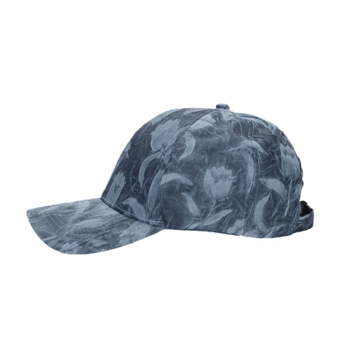 Textured Baseball Cap 3D Embossed Floral Pattern Adjustable Metal Buckle Sunshade Outdoor Fashion Hat For Men Women