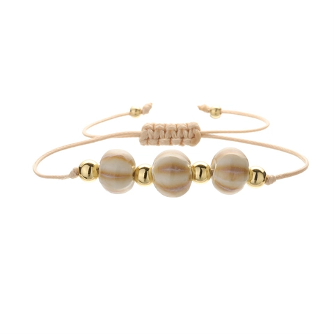 Handgefertigtes Gewebtes Verstellbares Armband Mit Keramikperlen Und Kupferperlen Böhmischer Ethno Stil Schmuck Für Herren Damen