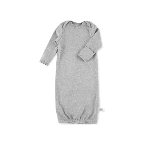 Baby Sleeping Gown Cotton Newborn Swaddle Long Sleeve Elastic Bottom Breathable Infant Pajamas Nightgown Mitten Cuffs