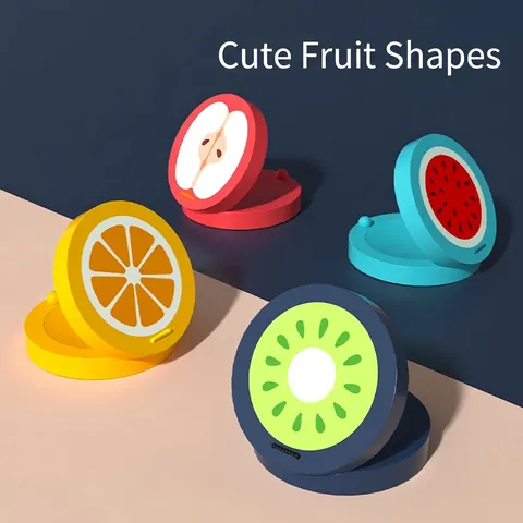 Wooden Fruit Castanets Educational Musical Percussion Toy Orff Rhythm Instrument For Toddlers Early Learning