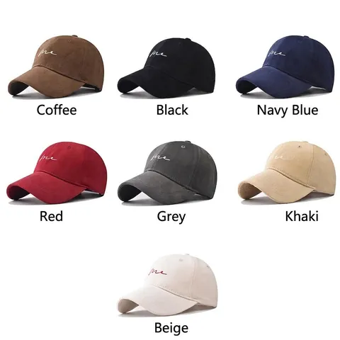 Cappellino Da Baseball In Cotone Ricamo Lettera Me Regolabile Visiera Curva Cappello Sole Sport All Aperto Unisex