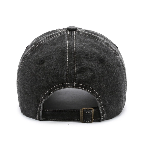 Casquette De Baseball En Coton Lavé Vintage Broderie New Orleans Rétro Ajustable Chapeau De Soleil Été Hommes Femmes