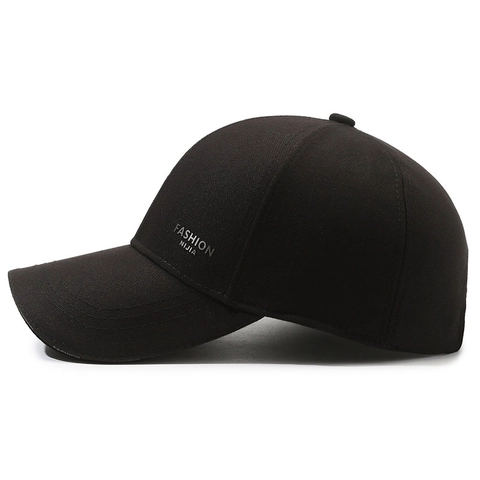 Herren Baseballkappe Verstellbare Baumwollmischung Sonnenschutz Mode Buchstabendruck Outdoor Freizeit Anglerhut