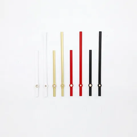 Clock Hands Replacement Set Metal Aluminum Hour Minute Pointers For DIY Wall Clocks Modern Simple Design