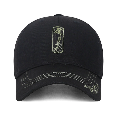 Cappellino Da Baseball In Cotone Ricamo Sportivo Camouflage Regolabile Protezione Solare Cappello Per Tempo Libero All'aperto Uomo Donna