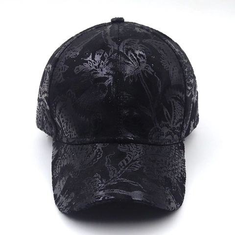 Vintage Baseballkappe Mit Blumenmuster Polyester Verstellbarer Sonnenhut Für Outdoor Unisex