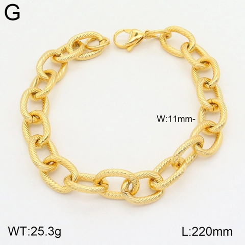 Modisches Gliederkettenarmband 18K Vergoldeter Edelstahl Dicke Kette Unendlichkeit Schweinenasen Schmuck Für Damen Herren