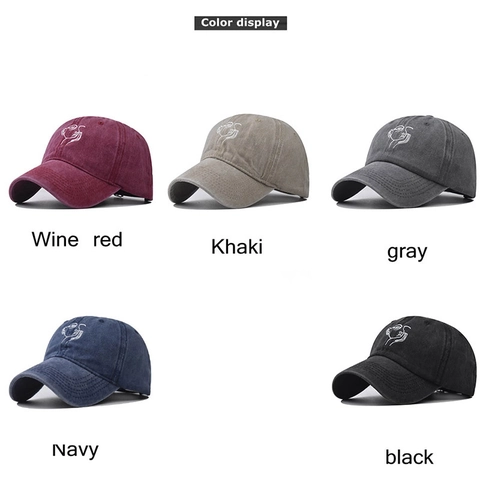 Cappello Da Baseball In Cotone Lavato Retro Cappello Da Sole Con Ricamo A Linee Di Viso Astratte Regolabile Unisex