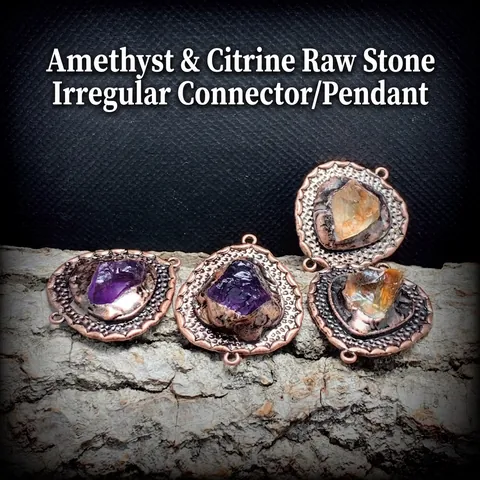 Roher Amethyst