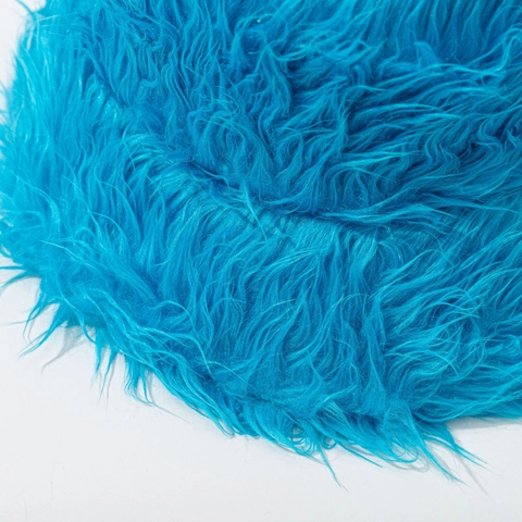Women's Faux Fur Plush Bucket Hat Winter Warm Windproof Solid Color Tie Dye Fisherman Cap Soft Fuzzy Thick Basin Hat
