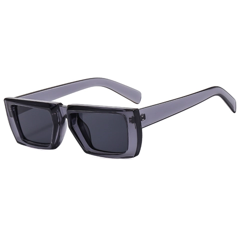 Retro Square Sunglasses PC Frame AC Lens UV400 Protection Thick Frame Vintage Street Style Eyewear Unisex