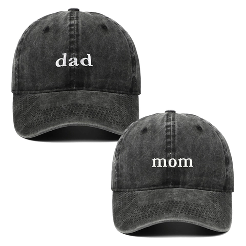 Casquette De Baseball En Coton Lavé Vintage Dad Hat Avec Broderie De Lettres Ajustable Chapeau De Soleil Casual Pour Adultes