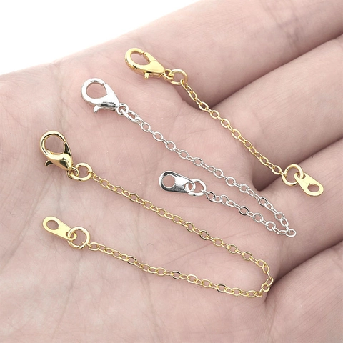 Catena Di Estensione Chiusura A Aragosta Rame Oro 14K Riempito Argento Placcato Gioielli DIY Risultati