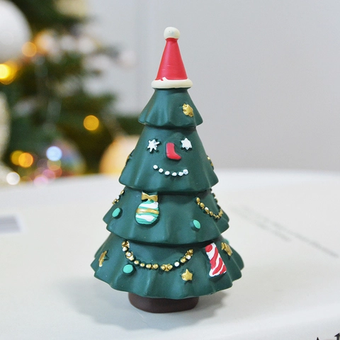 Adorno Árbol De Navidad Resina Figura Miniatura Gato Ardilla Decoración Escritorio Festiva Hogar Regalo De Vacaciones
