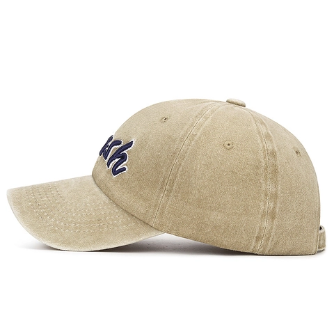 Cappello Da Baseball In Cotone Lavato Vintage Retro Ricamo Crush Fibbia In Metallo Regolabile Cappello Da Sole All'Aperto Unisex Casual