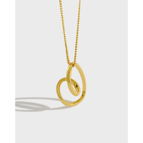 925 Sterling Silver Heart Necklace For Women Minimalist Irregular Pendant Adjustable Clavicle Chain Fashion Jewelry Gift