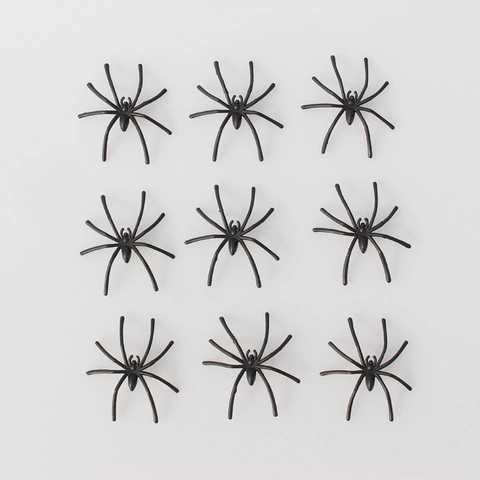 Halloween Piccoli Ragni In Plastica Puntelli Realistici Per Decorazione Di Feste Spaventose Accessori Per Ragnatela DIY Vari Colori Novità